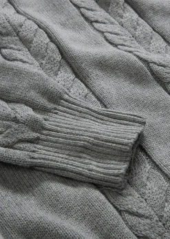New Strickkleid aus reiner Baumwolle Damen Bekleidung·Umstandsmode|Strickmode