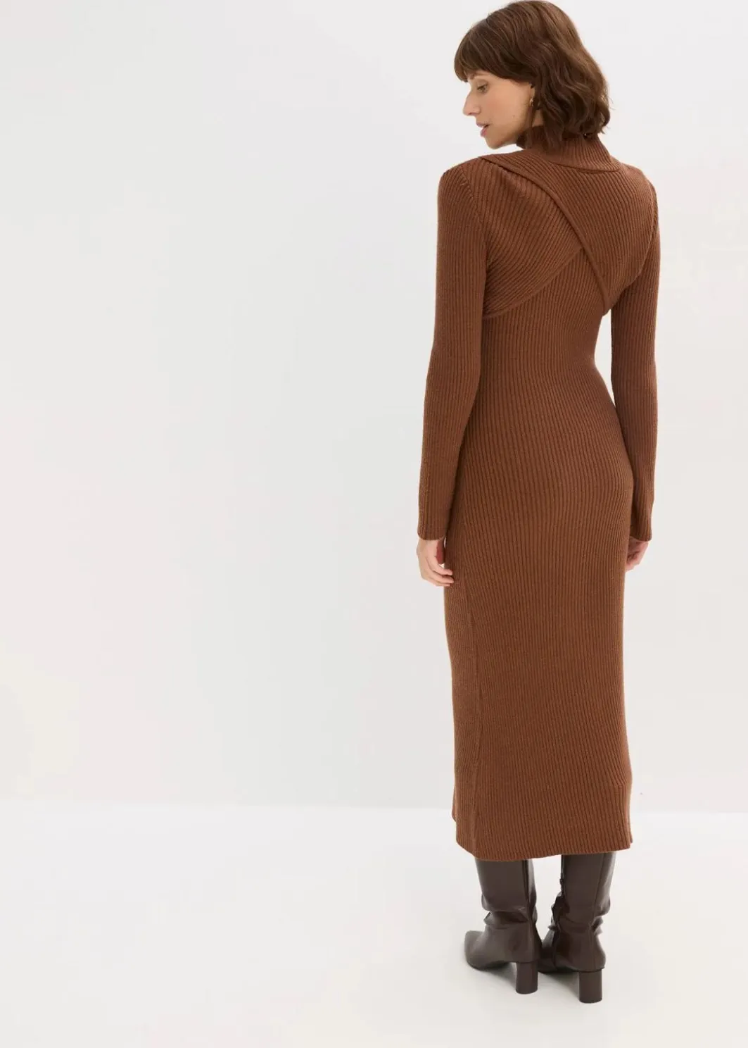 Online Strickkleid aus softem Viskose-Mix Damen Bekleidung·Umstandsmode|Bekleidung·Pullover & Strickjacken