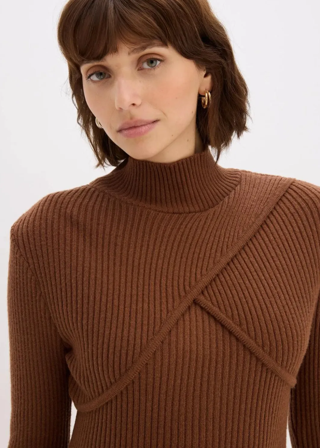 Online Strickkleid aus softem Viskose-Mix Damen Bekleidung·Umstandsmode|Bekleidung·Pullover & Strickjacken