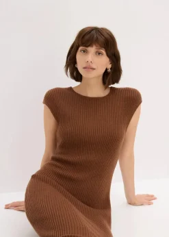 Online Strickkleid aus softem Viskose-Mix Damen Bekleidung·Umstandsmode|Bekleidung·Pullover & Strickjacken