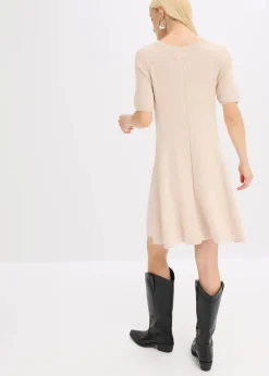 Outlet Strickkleid aus softem Viskose-Mix Damen Bekleidung·Umstandsmode|Bekleidung·Pullover & Strickjacken