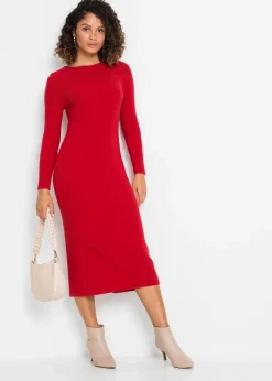 Clearance Strickkleid aus Viskose- Mix Damen Bekleidung·Umstandsmode|Bekleidung·Pullover & Strickjacken