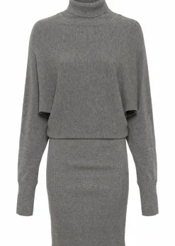 Damen bonprix Bekleidung·Pullover & Strickjacken|Kleider|Strickkleid aus Viskose-Mix