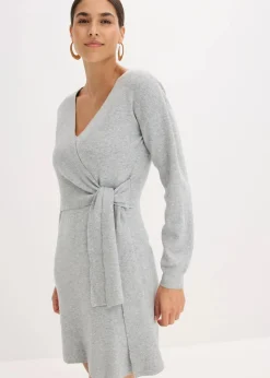 Damen bonprix Bekleidung·Umstandsmode|Bekleidung·Pullover & Strickjacken|Strickkleid aus Viskose-Mix