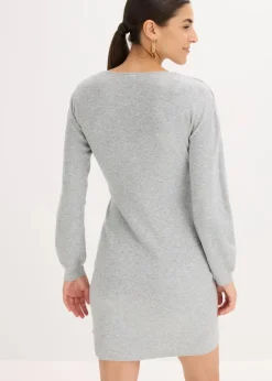 Damen bonprix Bekleidung·Umstandsmode|Bekleidung·Pullover & Strickjacken|Strickkleid aus Viskose-Mix