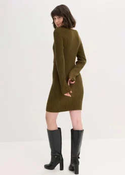 Damen bonprix Bekleidung·Umstandsmode|Bekleidung·Pullover & Strickjacken|Strickkleid aus Viskose-Mix