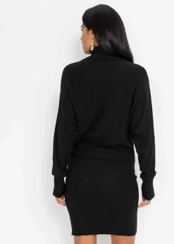 Damen bonprix Bekleidung·Umstandsmode|Strickmode|Strickkleid aus Viskose-Mix