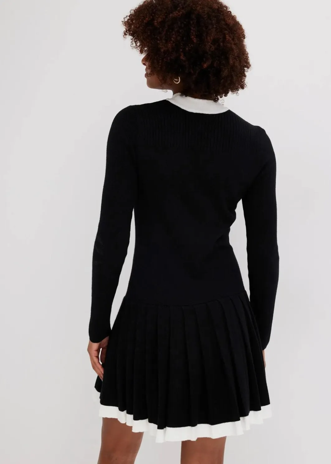 Clearance Strickkleid aus Viskose-Mix Damen Strickmode|Kleider