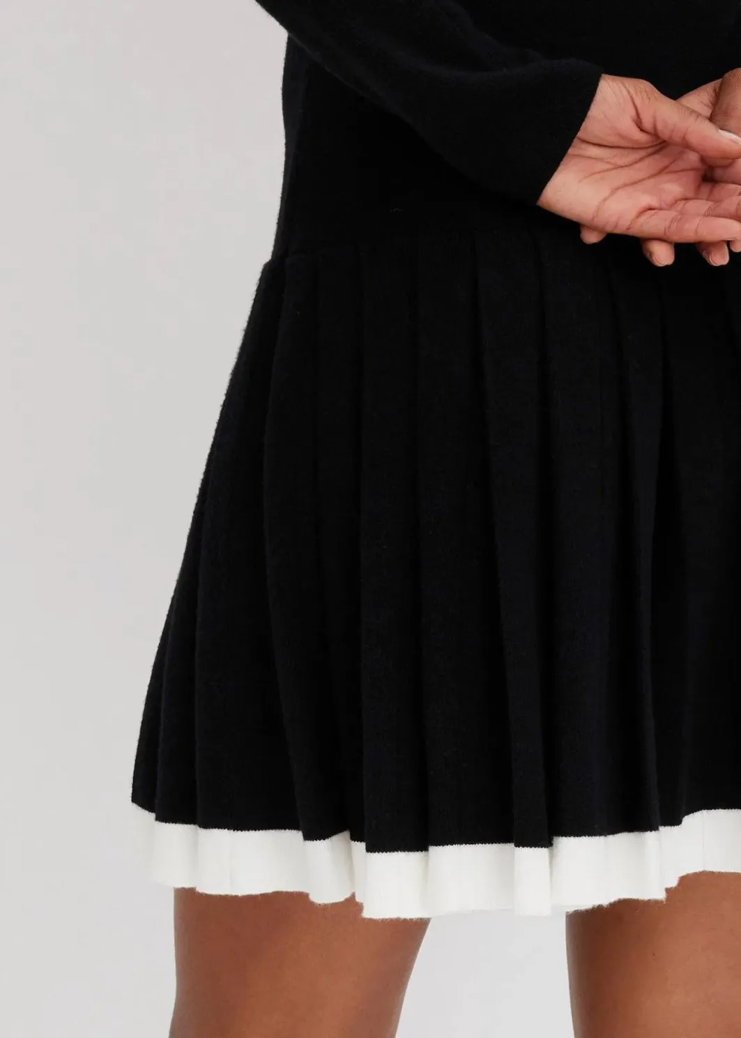 Clearance Strickkleid aus Viskose-Mix Damen Strickmode|Kleider