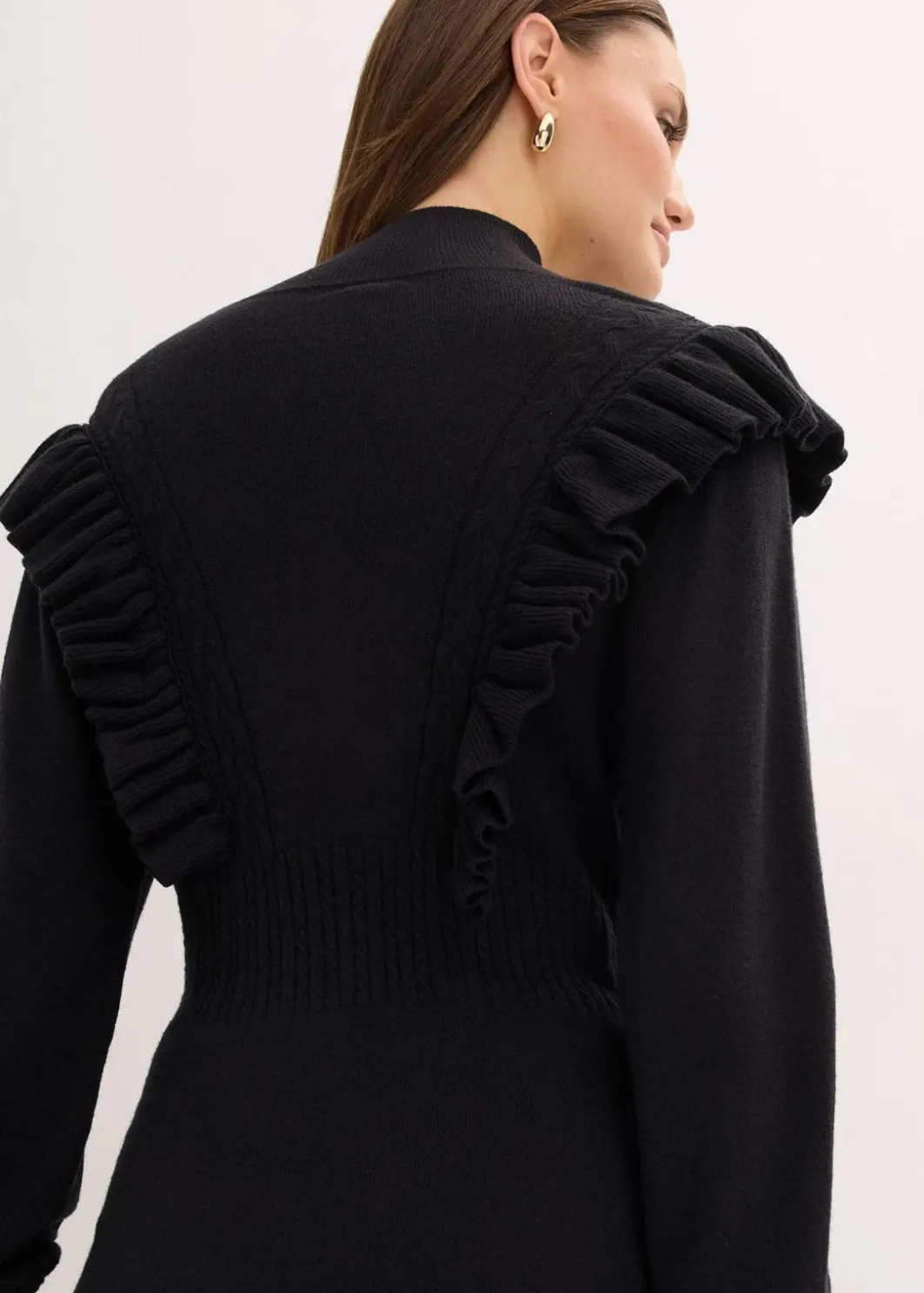 Damen bonprix Bekleidung·Umstandsmode|Bekleidung·Pullover & Strickjacken|Strickkleid aus Viskose-Mix