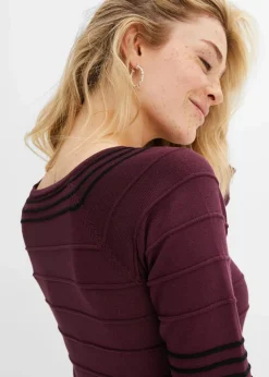 Best Strickkleid aus weichem Viskose-Mix Damen Kleider|Strickmode