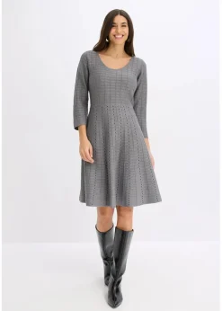 Damen bonprix Bekleidung·Umstandsmode|Strickmode|Strickkleid aus weichem Viskose-Mix