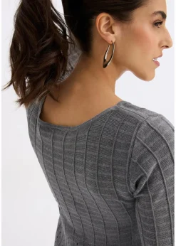 Damen bonprix Bekleidung·Umstandsmode|Strickmode|Strickkleid aus weichem Viskose-Mix