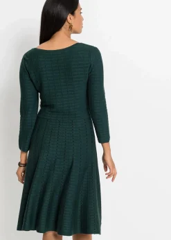 Clearance Strickkleid aus weichem Viskose-Mix Damen Bekleidung·Umstandsmode|Strickmode