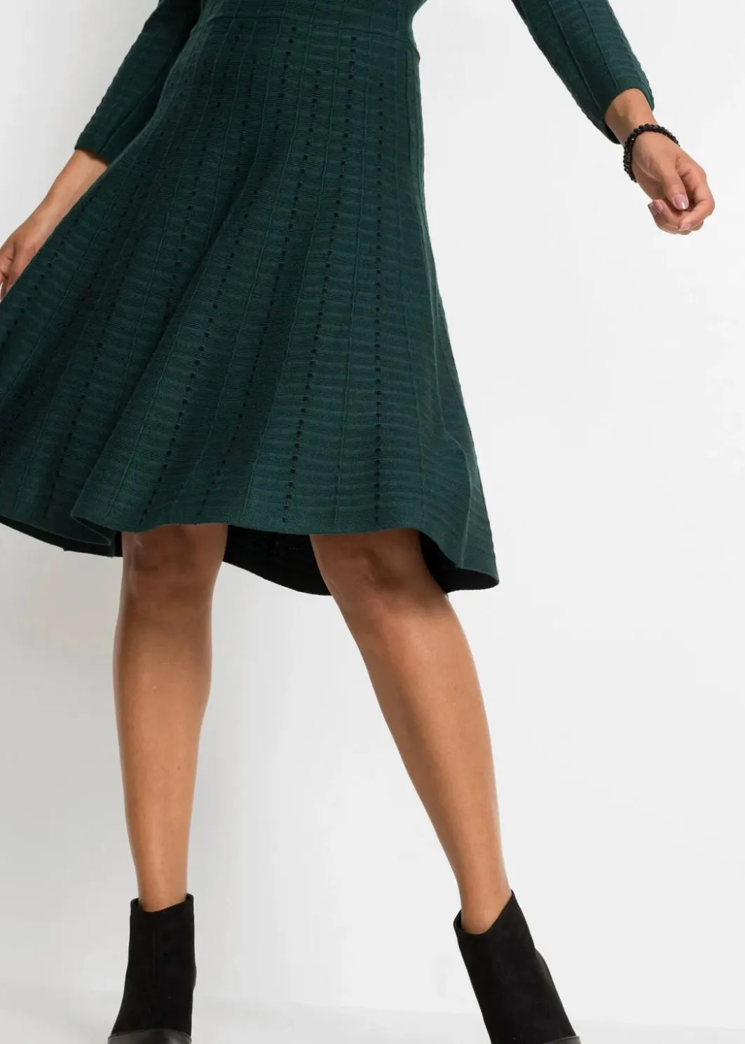 Clearance Strickkleid aus weichem Viskose-Mix Damen Bekleidung·Umstandsmode|Strickmode