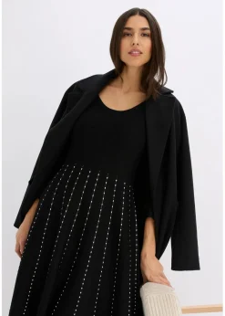 Discount Strickkleid aus weichem Viskose-Mix Damen Kleider|Bekleidung·Pullover & Strickjacken