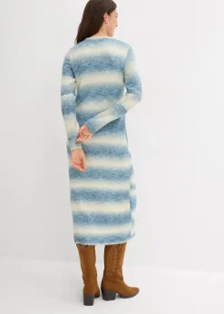 Damen bonprix Kleider|Strickmode|Strickkleid aus weichem Woll-Mix