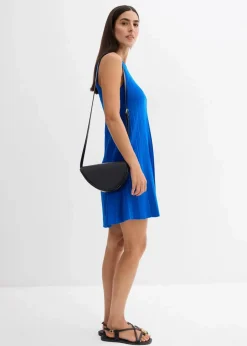 Damen bonprix Strickmode|Kleider|Strickkleid in A-Linie aus Viskose-Mix