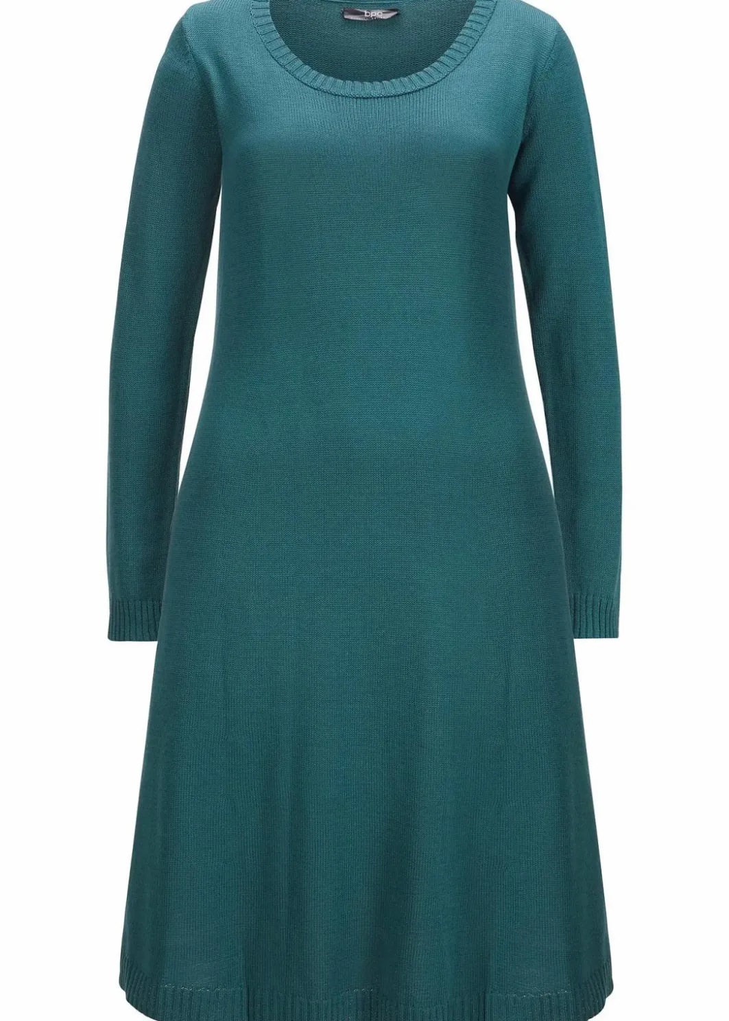 Discount Strickkleid in ausgestellter Form Damen Kleider|Basics