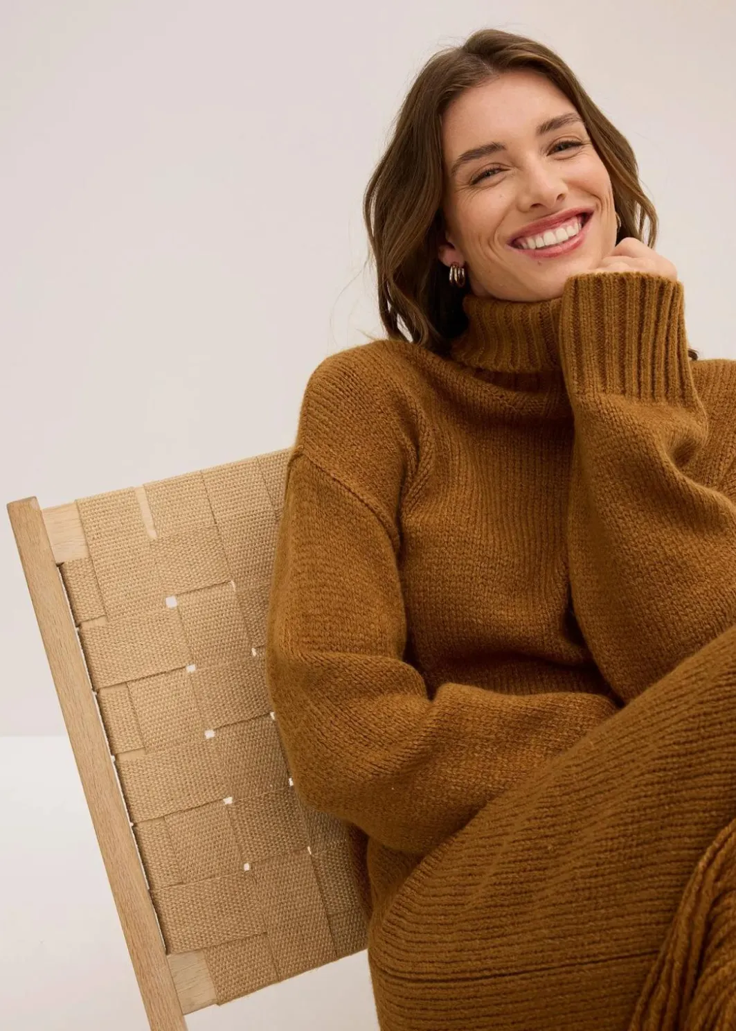 Clearance Strickkleid mit Fransensaum Damen Bekleidung·Umstandsmode|Bekleidung·Pullover & Strickjacken