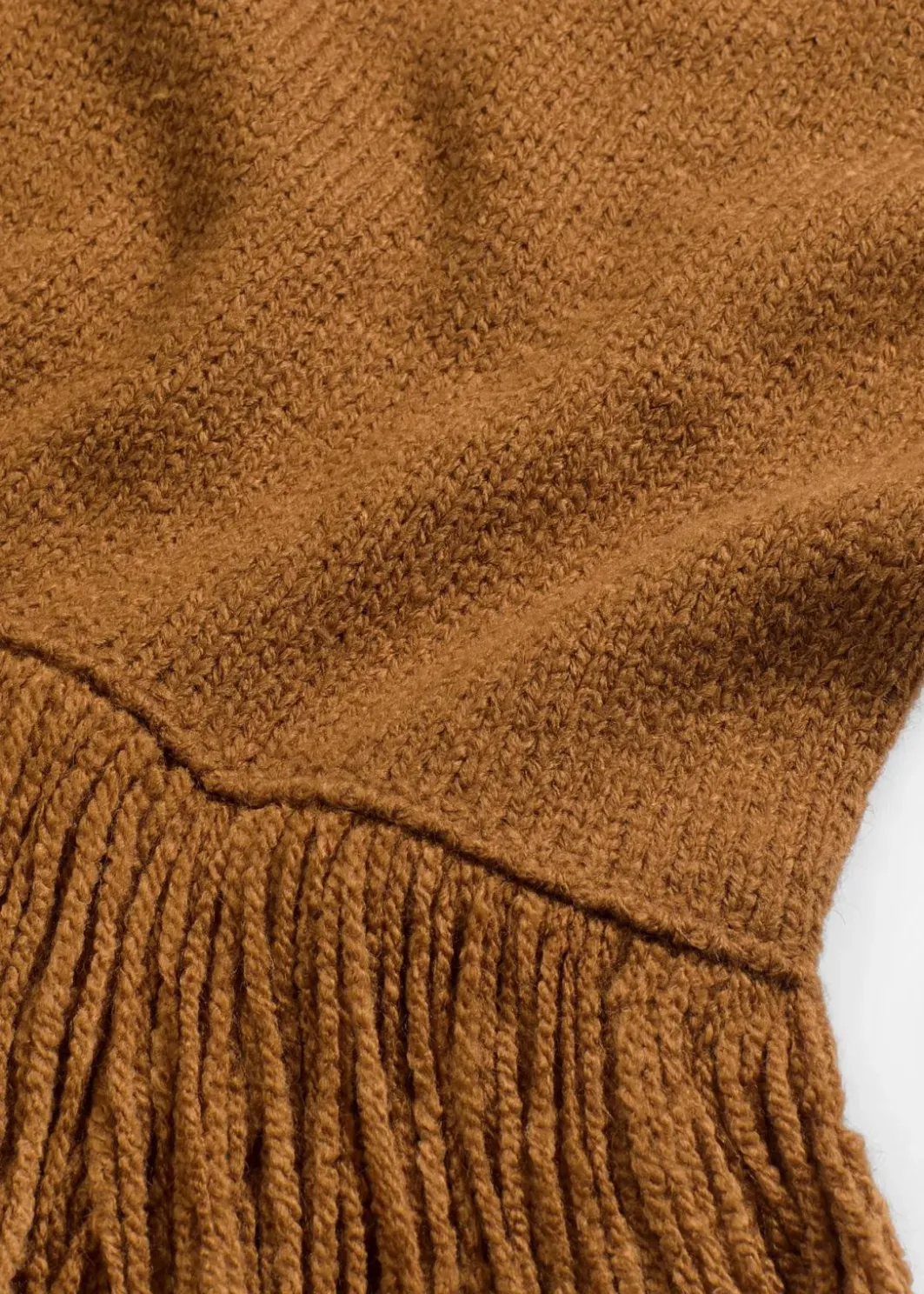 Clearance Strickkleid mit Fransensaum Damen Bekleidung·Umstandsmode|Bekleidung·Pullover & Strickjacken