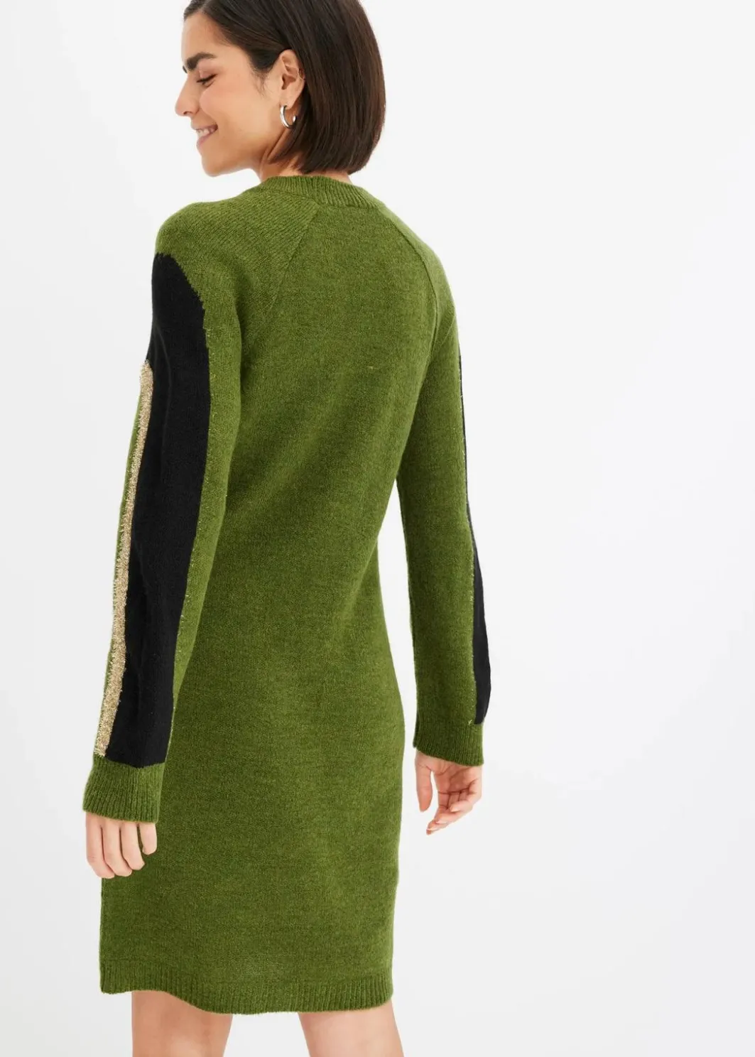 Best Strickkleid mit Glitzereffekt Damen Strickmode|Kleider