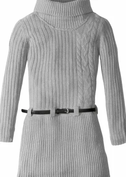 Hot Strickkleid mit Gürtel (2-tlg. Set) Kinder Mädchen 9-16 Jahre·Kleider & Jumpsuits