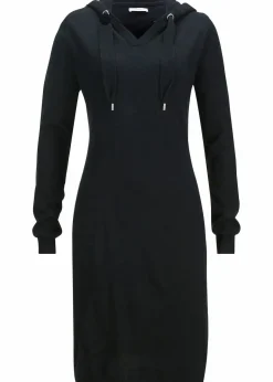 Damen bonprix Bekleidung·Umstandsmode|Bekleidung·Pullover & Strickjacken|Strickkleid mit Kapuze