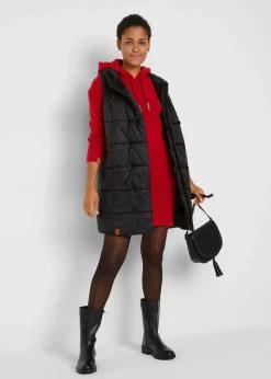 Sale Strickkleid mit Kapuze Damen Kleider|Strickmode