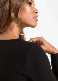 Damen bonprix Bekleidung·Umstandsmode|Bekleidung·Pullover & Strickjacken|Strickkleid mit Karos