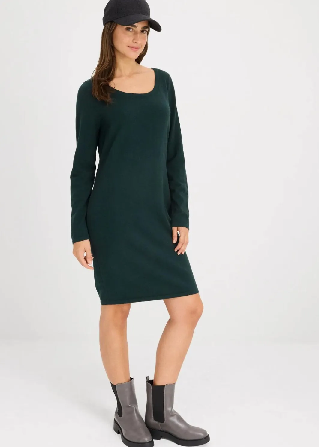 Damen bonprix Bekleidung·Umstandsmode|Strickmode|Strickkleid mit legerem Schnitt