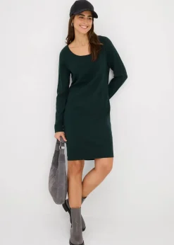 Damen bonprix Bekleidung·Umstandsmode|Strickmode|Strickkleid mit legerem Schnitt