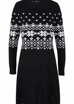 Online Strickkleid mit Norwegermuster Damen Bekleidung·Umstandsmode|Bekleidung·Pullover & Strickjacken