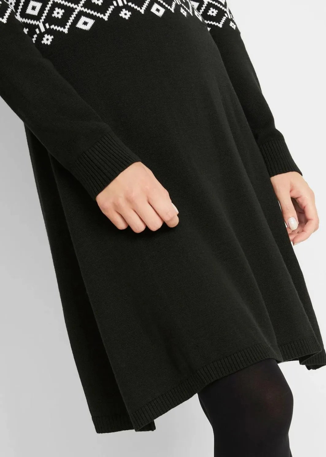 Online Strickkleid mit Norwegermuster Damen Bekleidung·Umstandsmode|Bekleidung·Pullover & Strickjacken