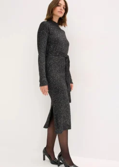 Damen bonprix Bekleidung·Umstandsmode|Bekleidung·Pullover & Strickjacken|Strickkleid mit Pailletten