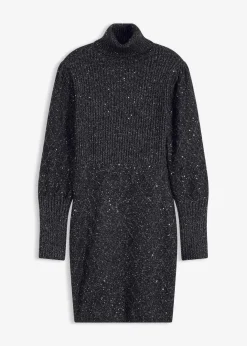 Damen bonprix Bekleidung·Umstandsmode|Bekleidung·Pullover & Strickjacken|Strickkleid mit Pailletten