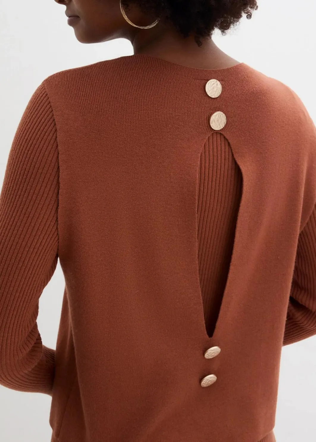 Damen bonprix Bekleidung·Umstandsmode|Strickmode|Strickkleid mit Pullunder 2tlg. Set