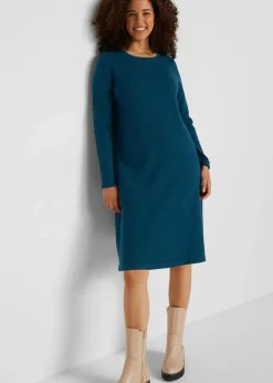 Damen bonprix Bekleidung·Umstandsmode|Kleider|Strickkleid mit recycelter Baumwolle