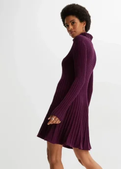 Damen bonprix Bekleidung·Umstandsmode|Strickmode|Strickkleid mit Rollkragen