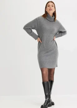 Strickkleid mit Rollkragen Damen Bekleidung·Umstandsmode|Bekleidung·Pullover & Strickjacken