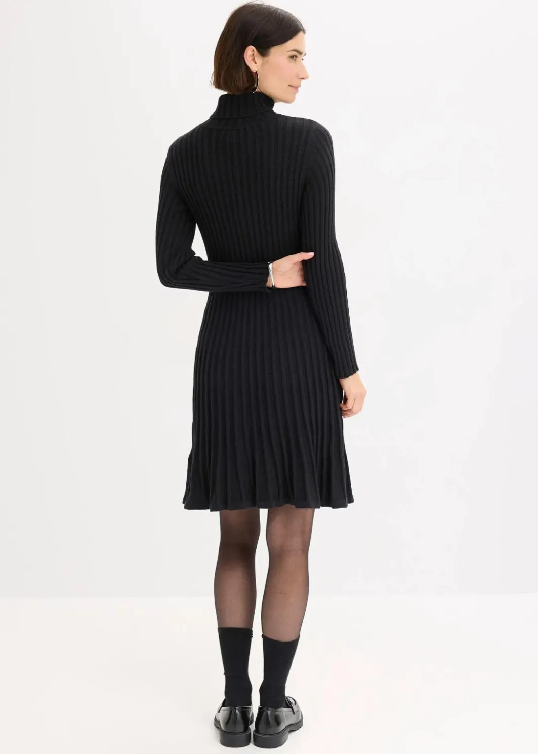 Clearance Strickkleid mit Rollkragen Damen Bekleidung·Umstandsmode|Strickmode