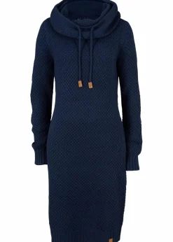 Damen bonprix Bekleidung·Umstandsmode|Bekleidung·Pullover & Strickjacken|Strickkleid mit Schalkragen