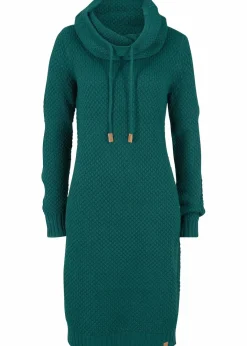 Best Strickkleid mit Schalkragen Damen Kleider|Strickmode