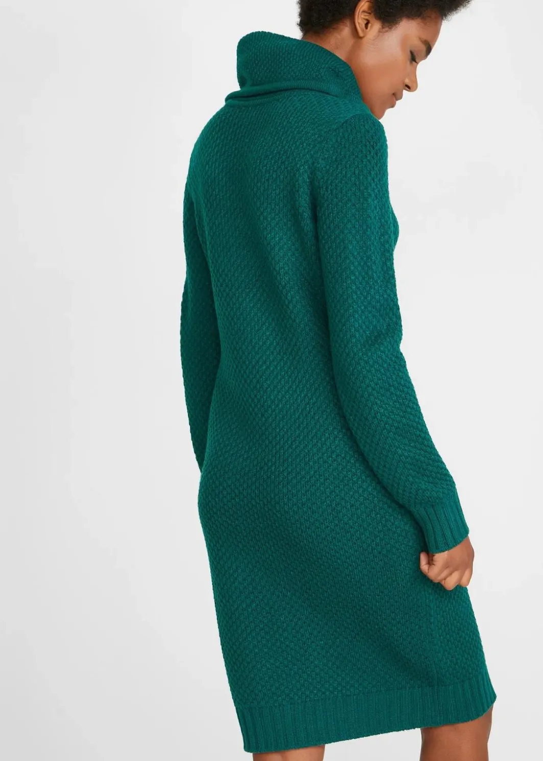 Best Strickkleid mit Schalkragen Damen Kleider|Strickmode