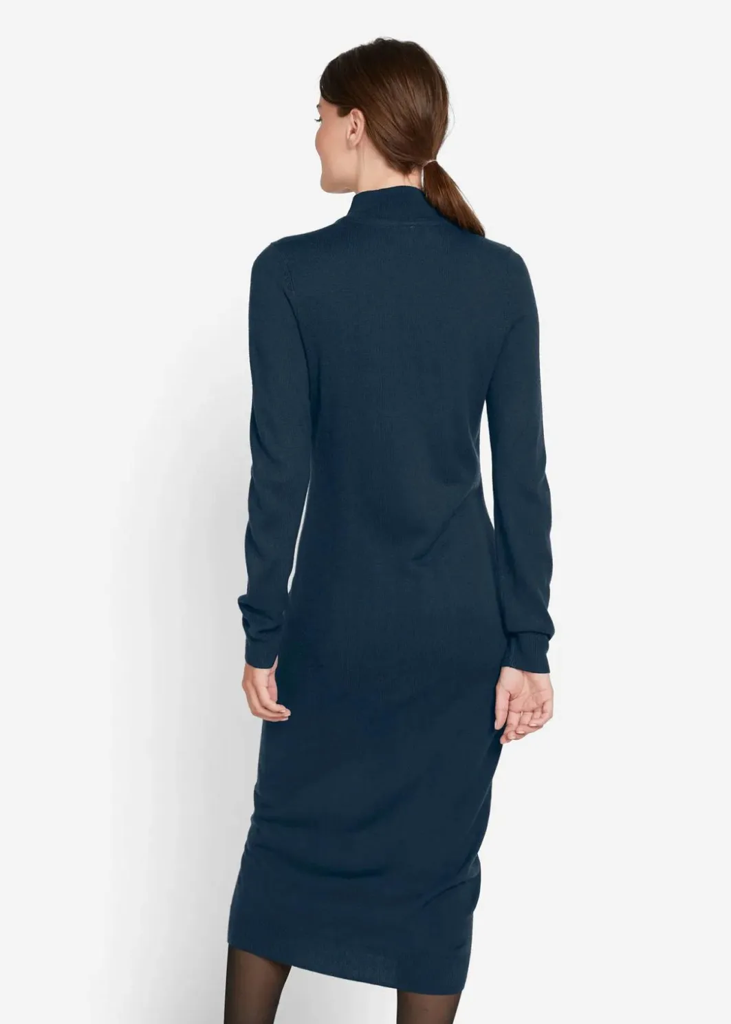 Online Strickkleid mit Stehkragen Damen Kleider|Basics