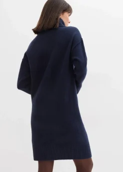 Online Strickkleid mit Ziernaht Damen Bekleidung·Umstandsmode|Kleider