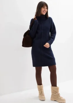 Online Strickkleid mit Ziernaht Damen Bekleidung·Umstandsmode|Kleider