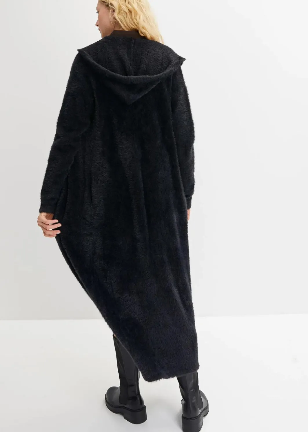 Damen bonprix Bekleidung·Umstandsmode|Strickmode|Strickmantel aus weichem Federgarn