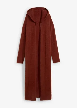 Clearance Strickmantel aus weichem Federgarn Damen Bekleidung·Umstandsmode|Strickmode
