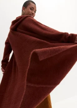 Clearance Strickmantel aus weichem Federgarn Damen Bekleidung·Umstandsmode|Strickmode
